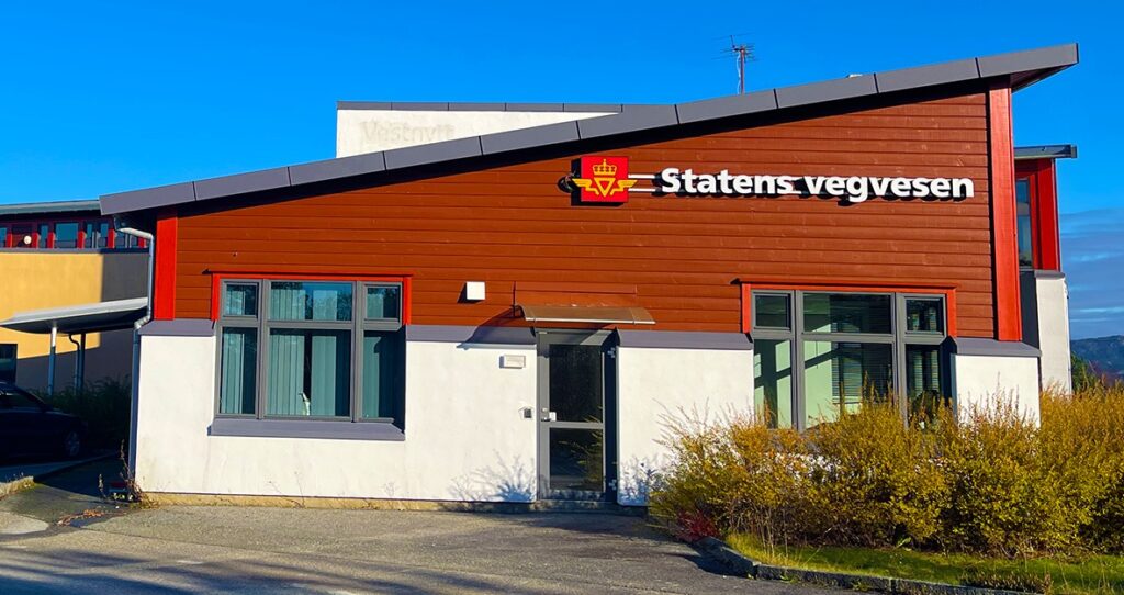 Skjenet, Statens vegvesen.